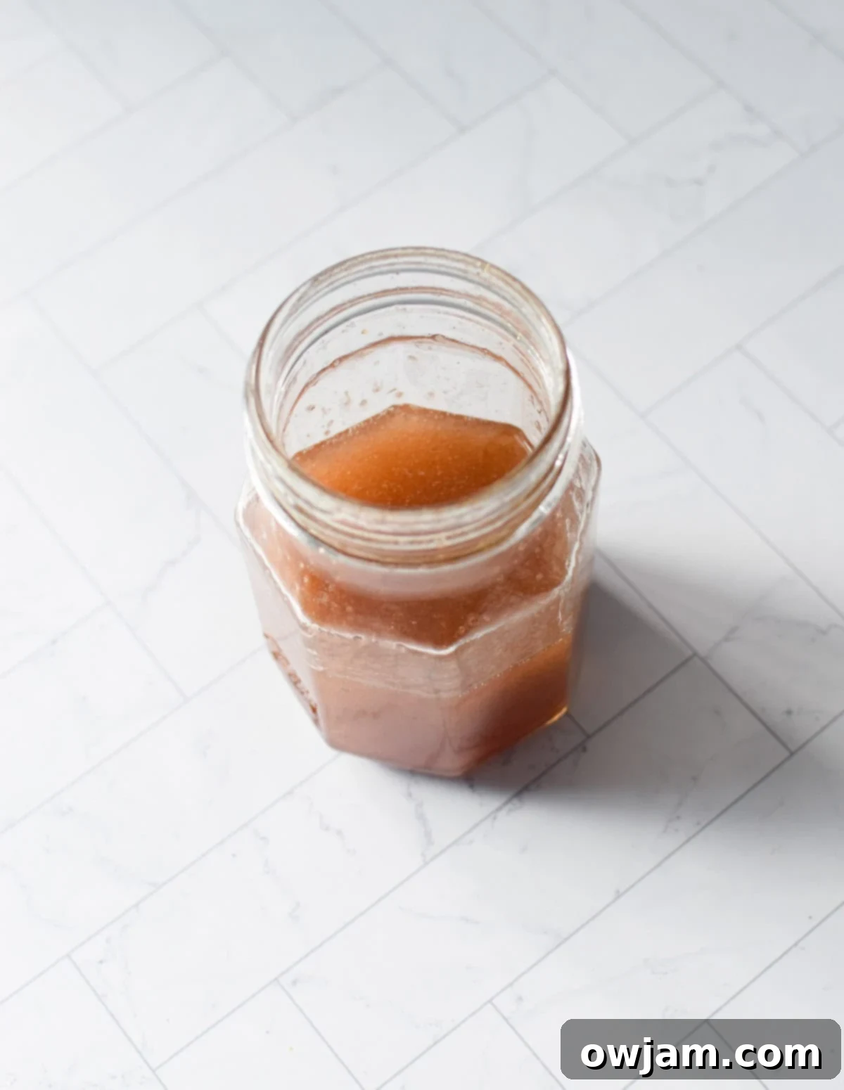 Fall Orzo Pasta Salad in a mason jar